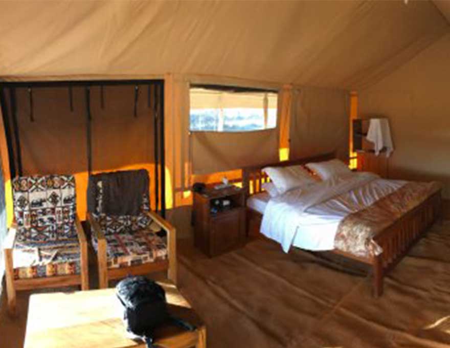 Tent Interior